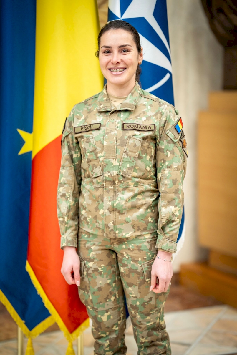 Povestea unui sportiv militar, Andreea Pîșcu