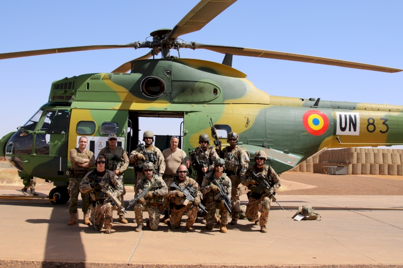 Misiuni de cercetare executate de militarii detașamentului Carpathian Pumas alături de parteneri germani și belgieni   