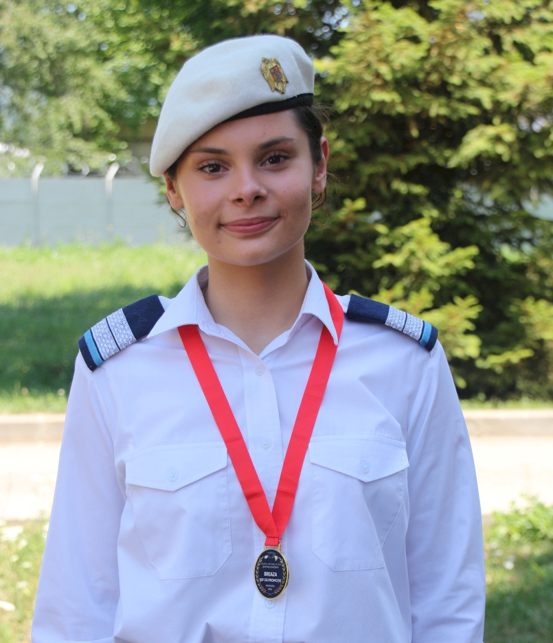Șeful Promoției 100, la Colegiul Național Militar „Dimitrie Cantemir”