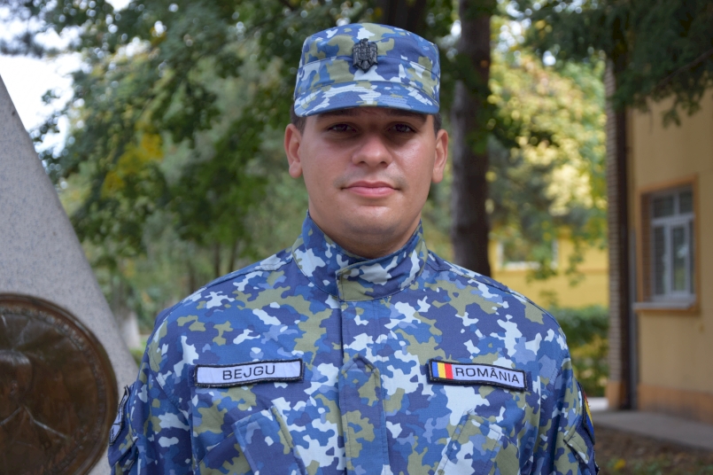 „Sunt mândru că sunt militar și că îmi slujesc patria.”