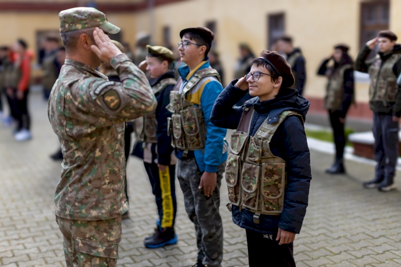 Militar pentru o zi în Alba-Iulia