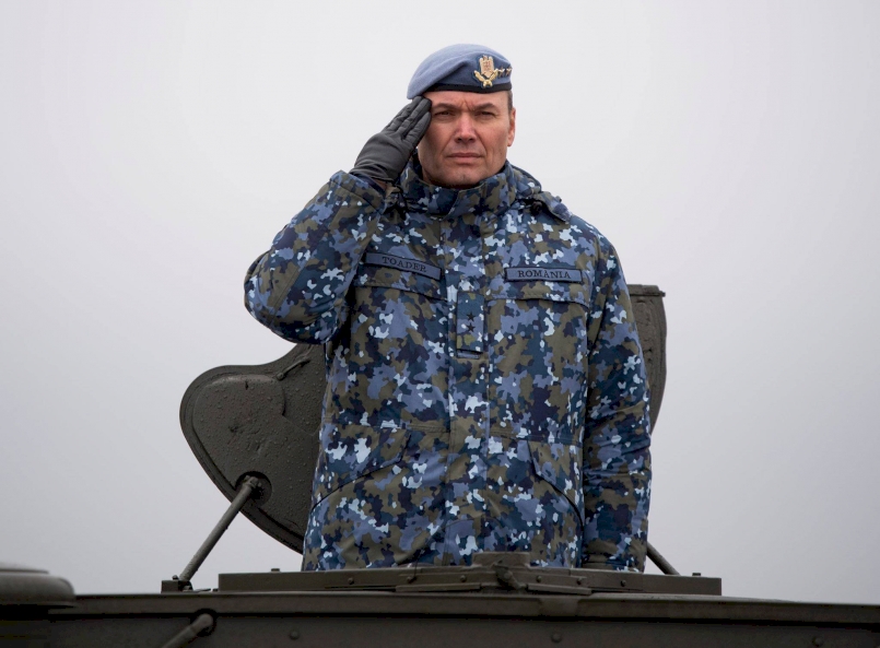 Anul acesta, comandantul paradei militare naționale, din Bucureşti, este generalul-maior Vasile Toader.
