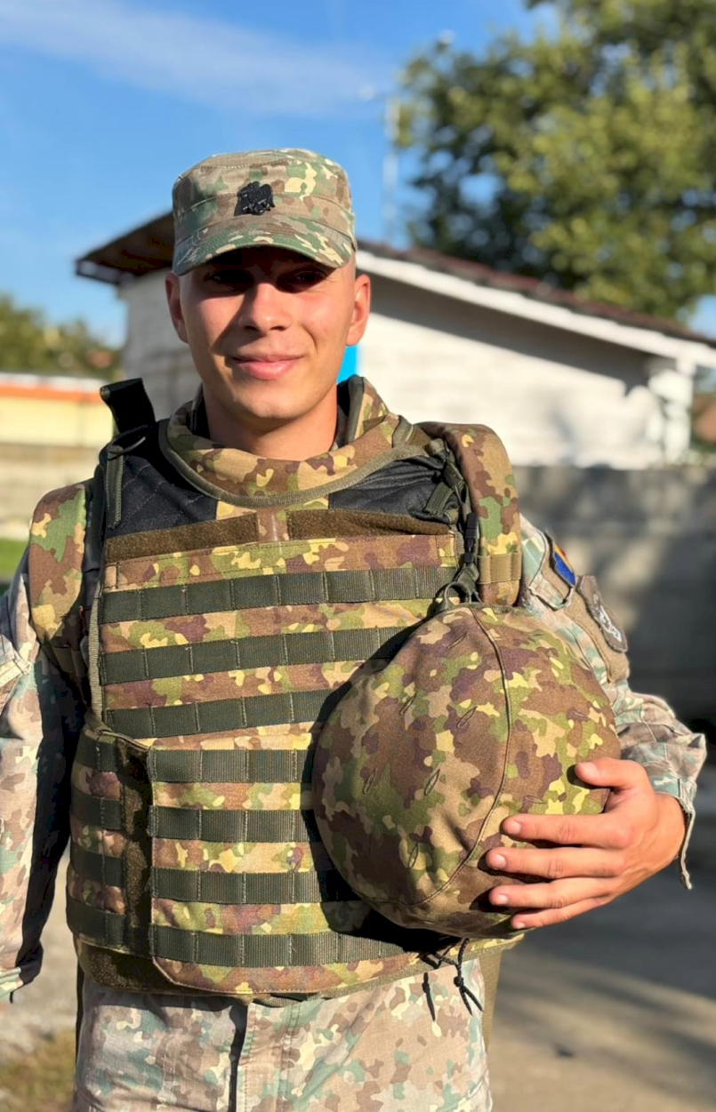 Soldat Sandu Cristian Gabriel – „Am luat decizia de a începe cariera militară cu devotament și seriozitate”