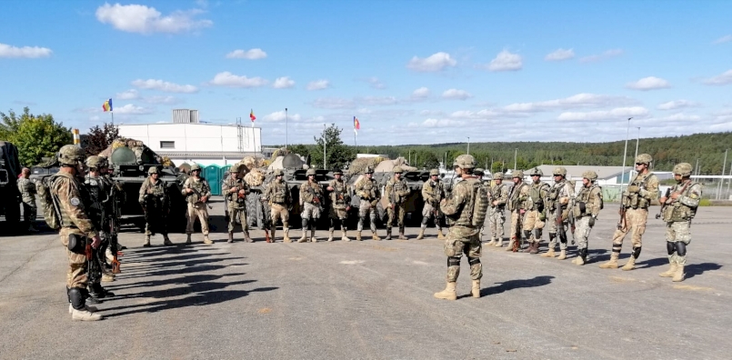 Infanteriștii bistrițeni, pregătiți de luptă!
