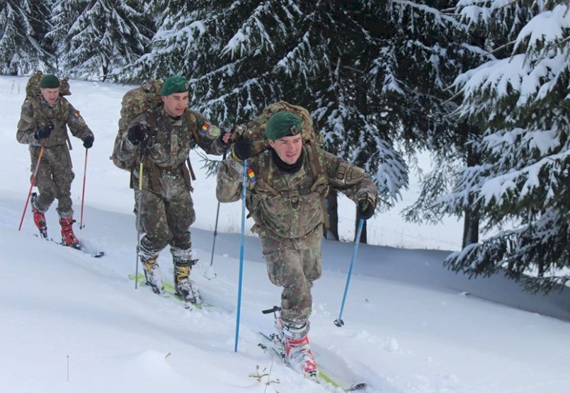 Concursul aplicativ – militar de iarnă pentru unități de instrucție - etapa pe Divizia 4 Infanterie „Gemina” și-a desemnat câștigătorii